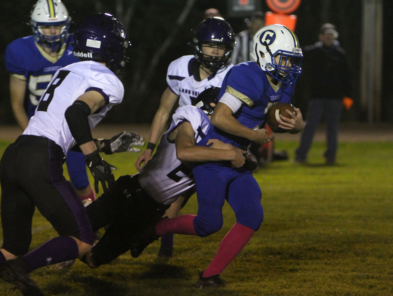 Lake Holcombe at Cornell football 10-15-21